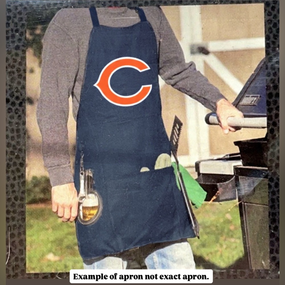 Chicago Bears New In Package Handy Dandy Grill Apron!